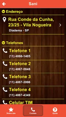 Pizzaria e Lanchonete Sani android App screenshot 1